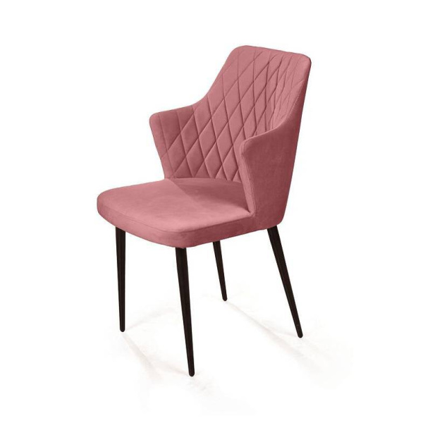 Стул HUNT (ROSE VL 34, BK, VD)